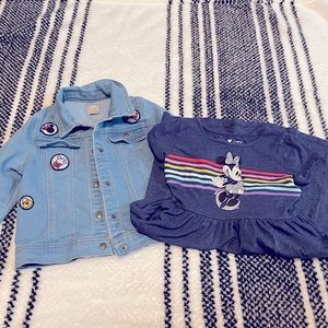 Minnie Mouse Jacket and Dress Combo